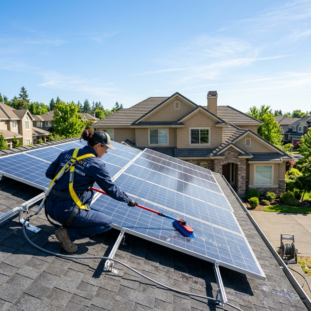 Instalación en tejado de vivienda en Cambrils